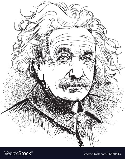 Black And White Portraits Of Albert Einstein