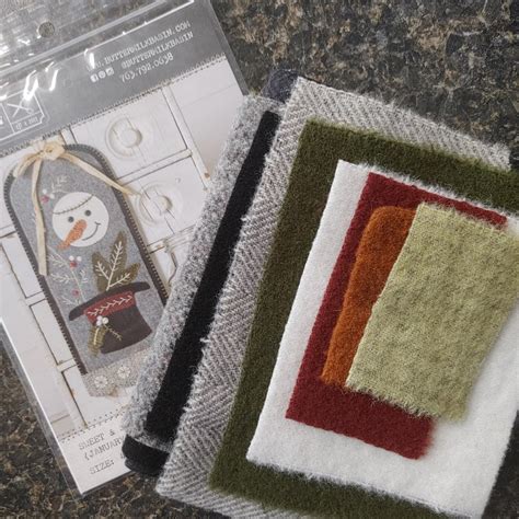 Sweet And Simple Wool Applique Kit 855588019889