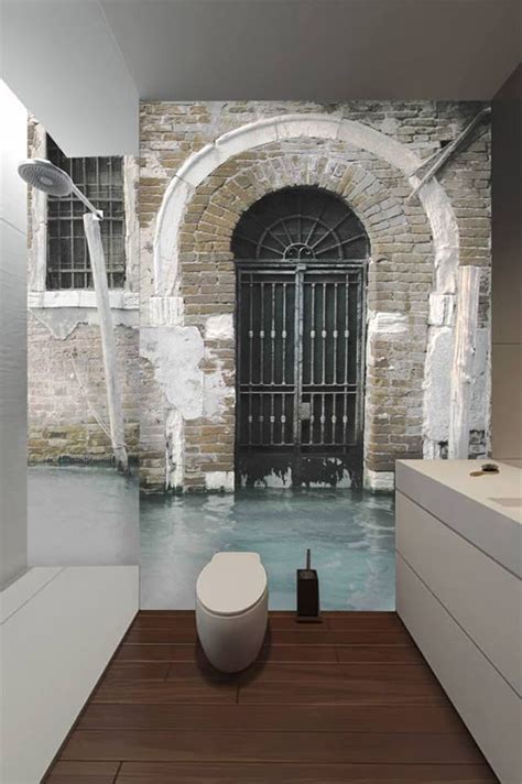 Esiste un'enorme varietà di carta da parati in grado di trasformare il vostro bagno da una semplice stanza dove vi lavate in un centro benessere dove riposare e rilassarsi dopo una lunga giornata di lavoro. Carta da parati in bagno: 5 motivi per installarla (senza ...