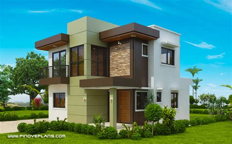Modern House Design Series Mhd 2015016 Pinoy Eplans