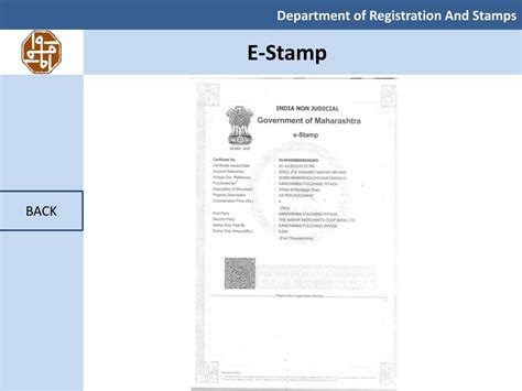 Ppt Department Of Registration And Stamps Powerpoint Presentation