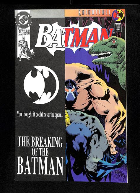 Batman 497 Bane Breaks Batmans Back Full Runs And Sets Dc Comics