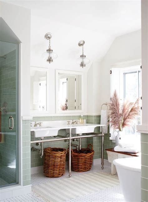 35 small bathroom ideas that are effortlessly elegant. Modern Country Style: Modern Country Bathroom
