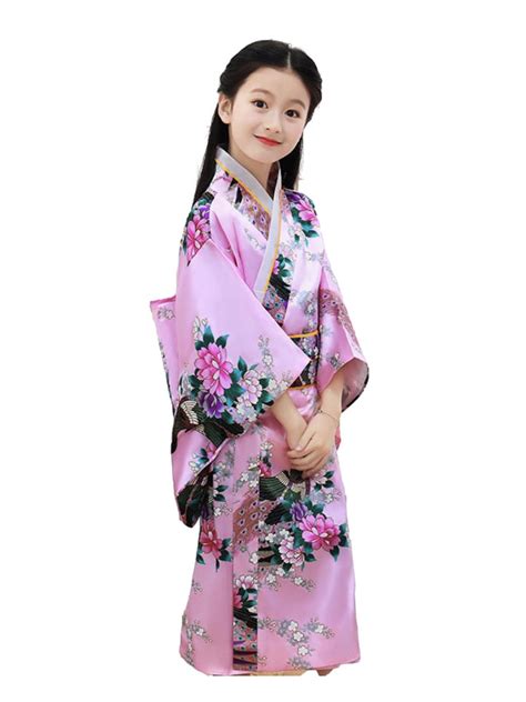 Japanese Kimono Child Pink