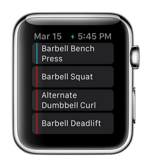 Again, if you are just working out to stay fit, this is probably unnecessary. Apple Watch - Fitlist - Workout Log App, Fitness Tracker ...