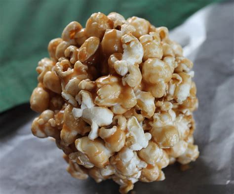 A Little Side Dish Caramel Popcorn Balls