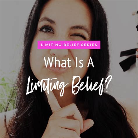 Limiting Belief Series What Is A Limiting Belief