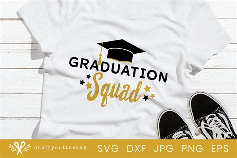 Graduation Squad Graphic By Craftycuttersvg · Creative Fabrica