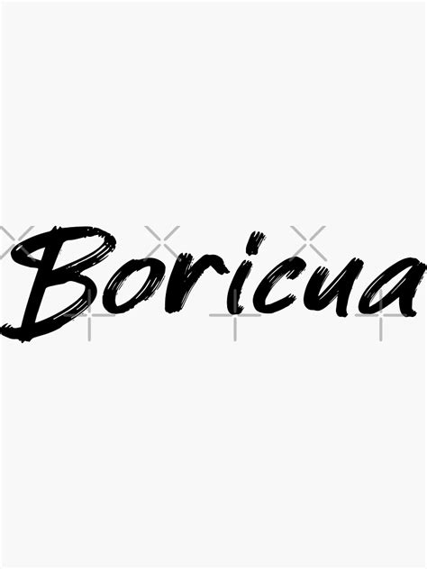 Boricua Sticker For Sale By Sianilopezv Redbubble