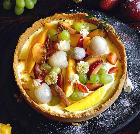 Summer Fruit Tart Recipe By Archanas Kitchen