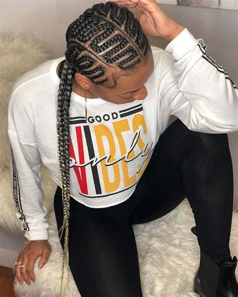 43 Most Beautiful Cornrow Braids That Turn Heads Stayglam Cornrow