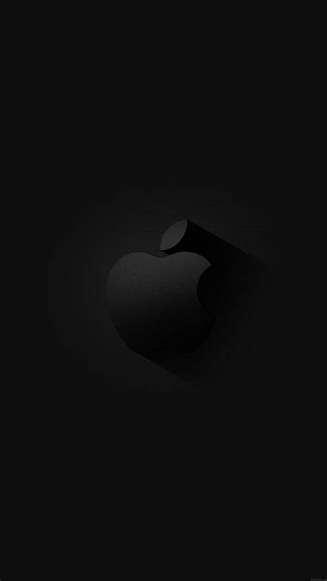Apple Invitation Iphone 6 Plus Dark Black Apple Wallpaper Iphone