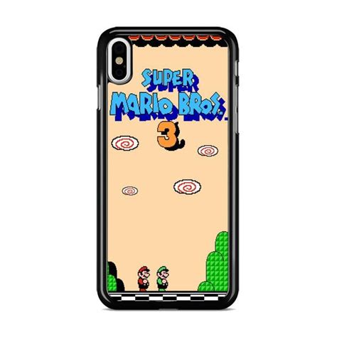 Super Mario Bross 3 For Iphone Xs Case Casepearl