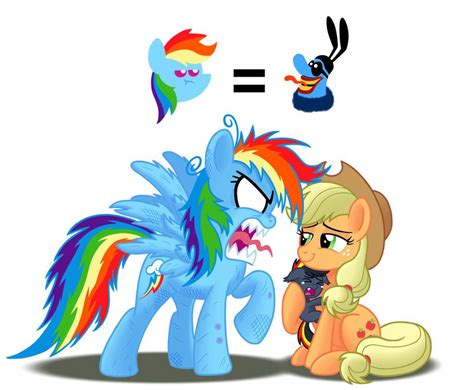Clearly Rainbow Dash Has A Lot To Learn From Applejack When It Comes To