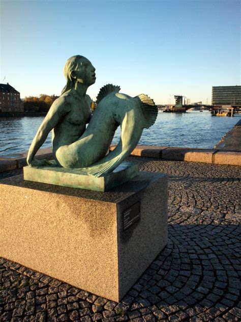 The Black Diamond Mermaid Statue in Copenhagen - Mermaids of Earth