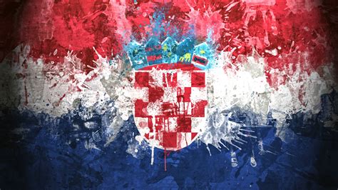 Download this cool wallpaper in high definition and make it your desktop background. Download Wallpaper 1920x1080 croatia, flag, republic, background, texture, paint, coat Full HD ...