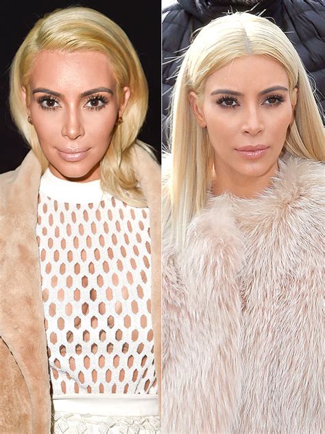 Kim Kardashian Dyes Platinum Hair Even Lighter Wears Sexiest Paris Fashion Week Outfit Yet