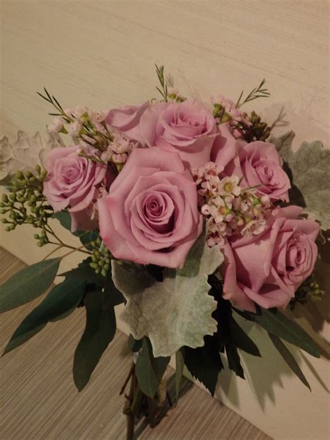 Lavender Rose Bouquet Created By Floribunda Designs Wedding 2015 Our