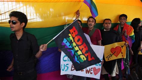 Indian Rights Activists Protest Supreme Courts Ruling Criminalizing Gay Sex Ctv News