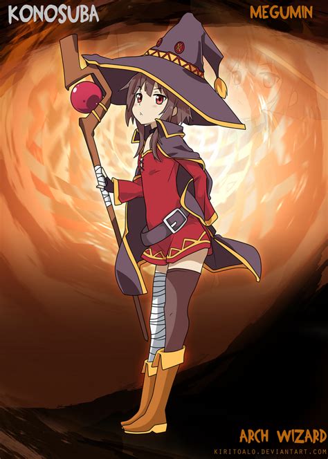 Megumin Konosuba By Twcfree On Deviantart