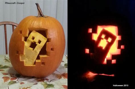 2013 Pumpkin Carving Minecraft Creeper By Hudsonvisual On Deviantart