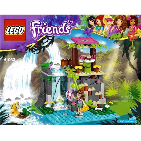 Lego Friends 41033 Einsatz Am Dschungel Wasserfall Decotoys
