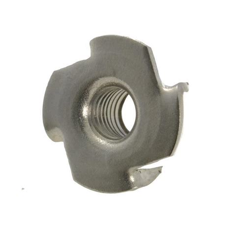 Tee Nut 4 Prong M5 5mm Metric Coarse T Nut Blind Timber Stainless 304 Din 1624 Ebay