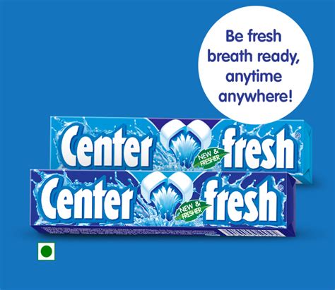 Center Fresh Chewing Gum And Mints Center Fresh Flavours India