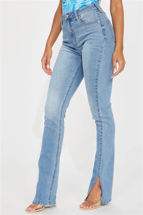 Tall Soho Side Split Skinny Jeans Medium Blue Wash Fashion Nova Jeans Fashion Nova