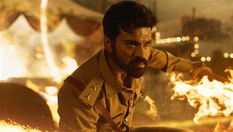 Ram Charan Packs A Powerful Punch With His Sharp Police Officer Look In