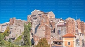 Terme di Caracalla in beautiful town of Albano Laziale timelapse ...