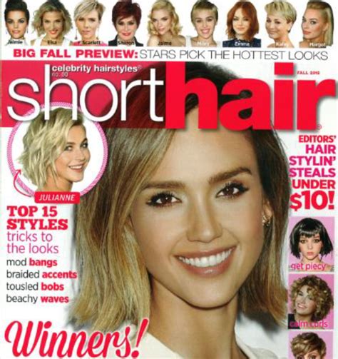 Celebrity Hairstyles Short Hair Magazine Hairstyle Guides