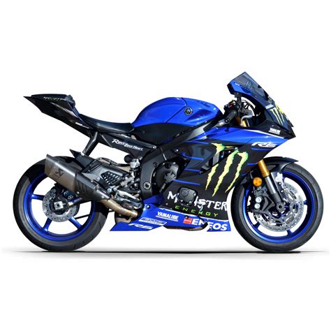 4moto® Yamaha R6 17 Motogp19 Dekor Stickerkit