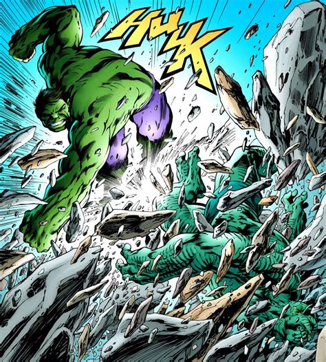 Hulk Dr Bruce Banner Savage Hulk Persona Vs Abomination Emil Blonsky Art By Alan Davis