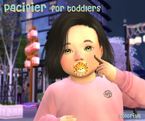 Sims 4 Toddler Binky Pacifier Cc All Free Fandomspot Parkerspot