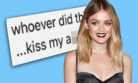 Pretty Babe Liars Lucy Hale Responds To Ridiculous Nude Photo Leak Daily Mail Online