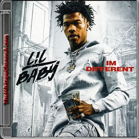 Lil Babyimdifferent Rap Music Album Cover Sticker