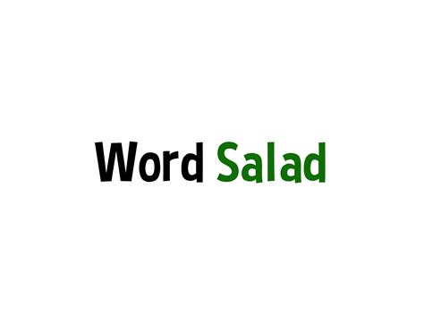 Word Salad