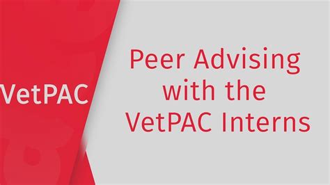 Pre Veterinary Peer Advising With The Vetpac Interns Youtube