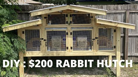 57 free rabbit hutch plans you can diy within a weekend the self sufficient living