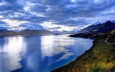 Lake In New Zealand Mac Wallpaper Download Allmacwallpaper