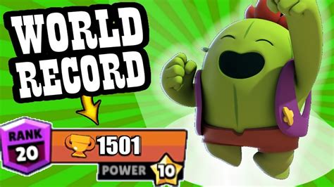 Spike lobs a thorny grenade. 1501 TROPHY SPIKE! / Yde / Brawl Stars - YouTube