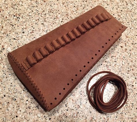 Handmade Leather Buttstock Cuffs On Behance