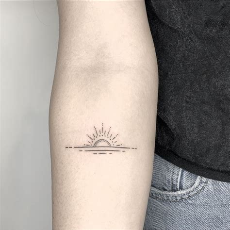 Top More Than Sunset Tattoo Drawing Best In Cdgdbentre