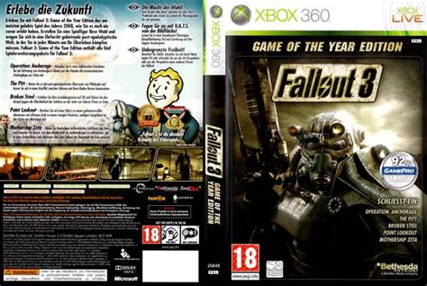 Image Fallout 3 Game Of The Year Edition Front Cover 17932 L