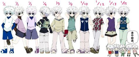 Outfits De Killua 💕💞💓💗💖💘💝 H U N T E R × S H I P P E R S Amino