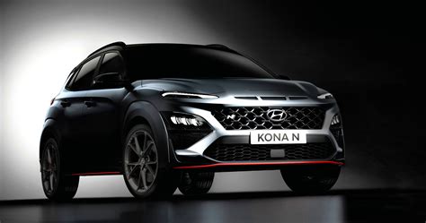 Us Bound Hyundai Kona N Hot Suv Shows Its Aggressive Face For The