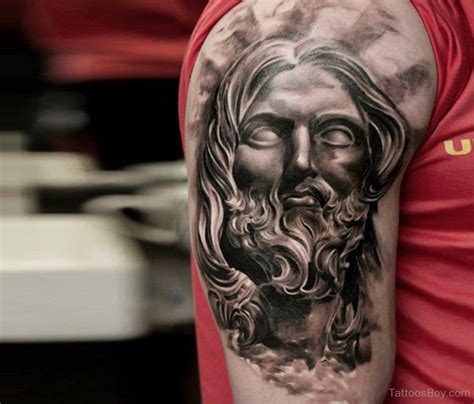 Greek God Tattoo Design On Shoulder Tattoo Designs Tattoo Pictures