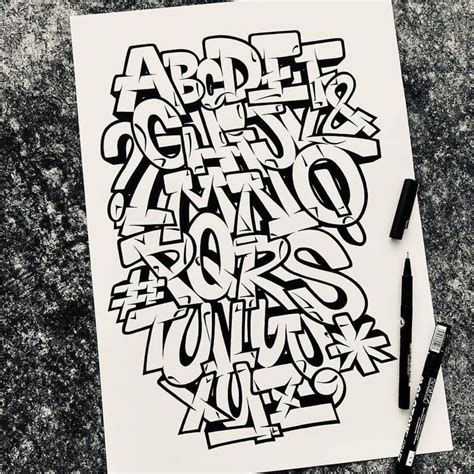 Graffiti Sketches On Instagram “alphabet By Benjisgraff Graffiti