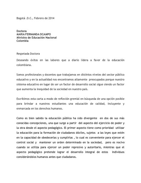 Carta De Correccion